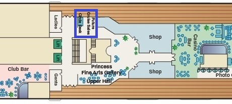 オーシャンプリンセスのDeck5