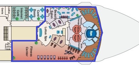 オーシャンプリンセスのDeck5