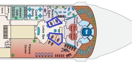 オーシャンプリンセスのDeck9