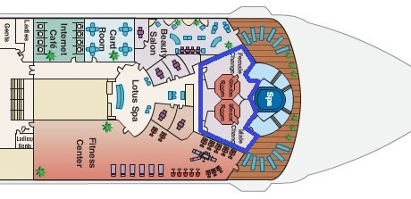 オーシャンプリンセスのDeck9