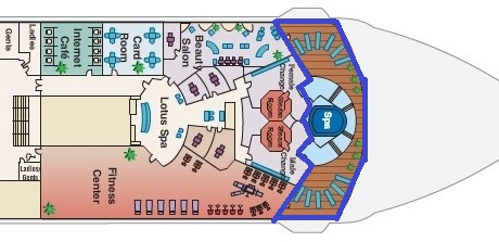 オーシャンプリンセスのDeck9