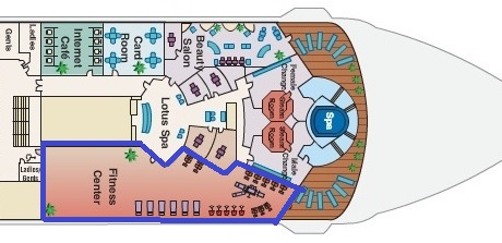 オーシャンプリンセスのDeck9