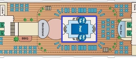 オーシャンプリンセスのDeck9