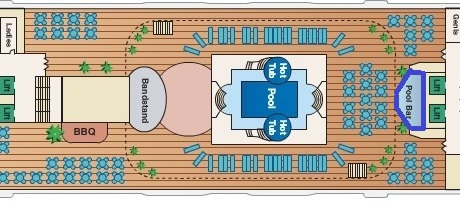 オーシャンプリンセスのDeck9