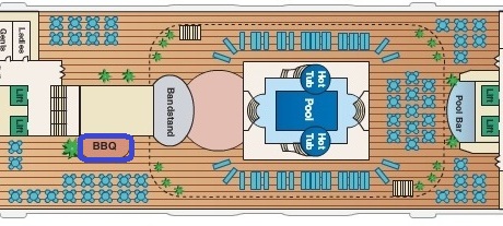 オーシャンプリンセスのDeck9