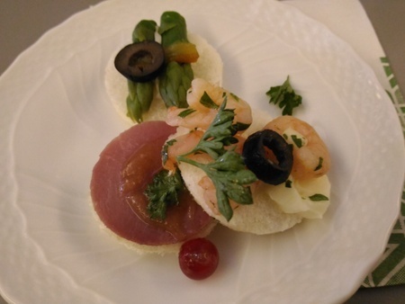 アリタリア航空 AZ784便 ビジネスクラスの機内食 (2).jpg