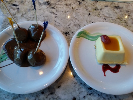 クルーズ2日目のランチ on ロイヤル・プリンセス