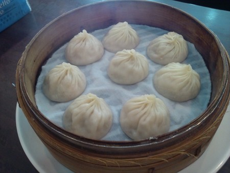 明月湯包でランチ