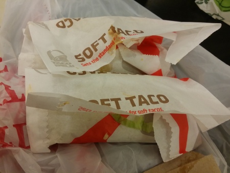 TACO BELLのソフトタコ